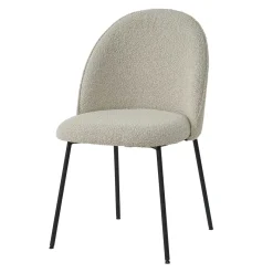 Discount Stühle in Beigegrau mit Schwarz - Facanella (2er Set) Stühle