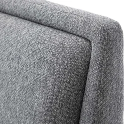 Stoffbett im Skandinavischen Stil in Grau - Cepter Betten