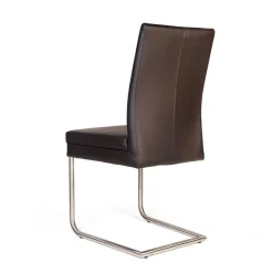 Outlet Swing Polsterstuhl in Dunkelbraun - Imbizia (2er Set) Sessel