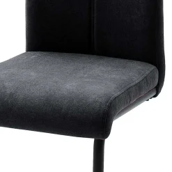 Outlet Swingstühle in dunklem Grau - Lacrunia (4er Set) Sessel