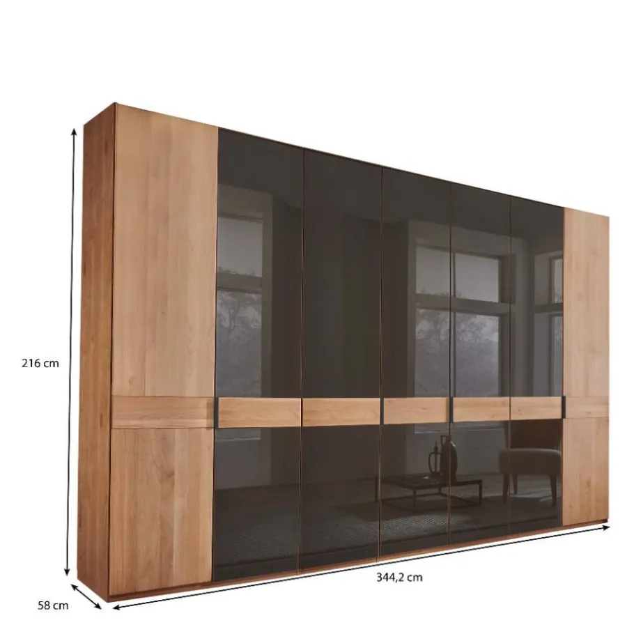 Hot Teilmassiver Schrank mit sieben Türen - Hung Kleiderschränke|Schränke