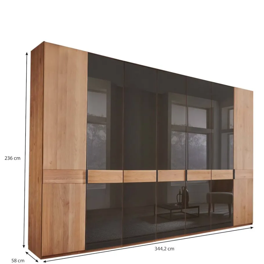 Hot Teilmassiver Schrank mit sieben Türen - Hung Kleiderschränke|Schränke