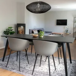 Tisch & Schalenstühle Set - Vigadru (fünfteilig) Sitzgruppe|Tische