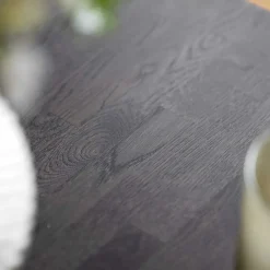 Clearance Tisch aus Eiche Massivholz in Dunkelbraun - Lomarios Tische