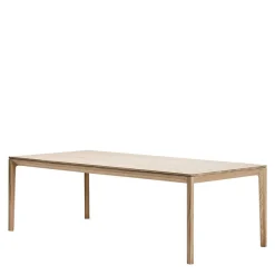 Topp Holztisch in Eiche geschliffen Bianco - Enifra Tische