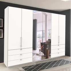 Hot Topp Kleiderschrank mit Spiegel Falttür - Donpiave Kleiderschränke|Schränke