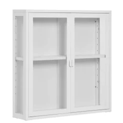 Best 2-türige Wandvitrine aus Metall - Sancrez Vitrinen