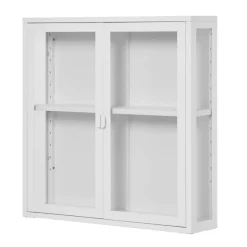 Best 2-türige Wandvitrine aus Metall - Sancrez Vitrinen