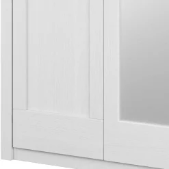 3-türiger Country Kleiderschrank mit Spiegel - Imtreba Kleiderschränke|Schränke