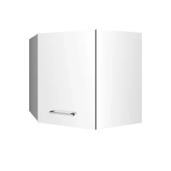 Best 1-türiger Eck-Hängeschrank für die Küche - Cuneo Schränke