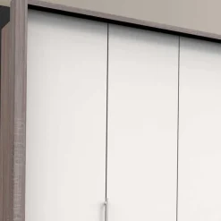 Best 3-türiger Falttürenschrank mit 12 Schubladen - Tivierto Kleiderschränke|Schränke