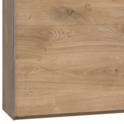 Online 4-türiger Gleittürenschrank in Plankeneiche - Dagidoyo Kleiderschränke|Schränke