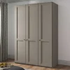 Outlet 3-türiger Kleiderschrank im Modern Country Style - Ridonna Kleiderschränke