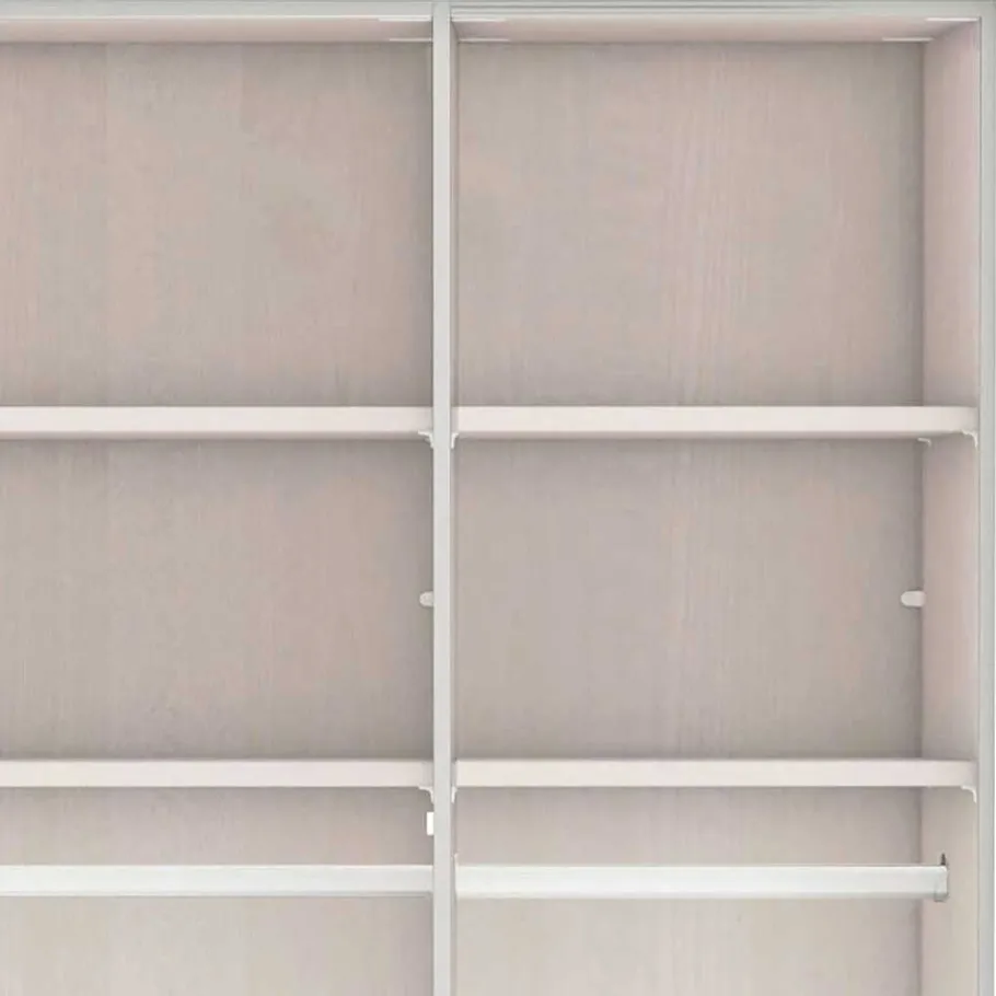 Outlet 3-türiger Kleiderschrank im Modern Country Style - Ridonna Kleiderschränke