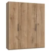 4-türiger Kleiderschrank im Holz Look - Dagidoyo Kleiderschränke|Schränke