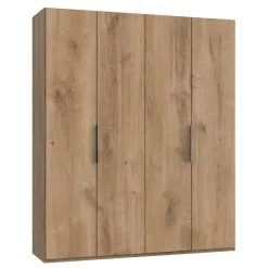 4-türiger Kleiderschrank im Holz Look - Dagidoyo Kleiderschränke|Schränke