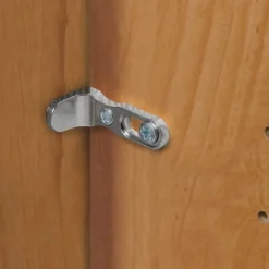 New 3-türiger Kleiderschrank in Erle teilmassiv - Hung Kleiderschränke|Schränke