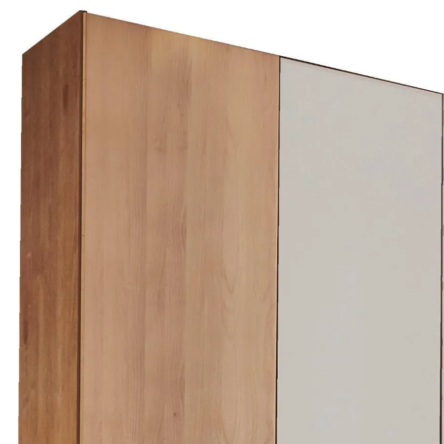 Best 5-türiger Kleiderschrank in Erle teilmassiv - Dilacco Kleiderschränke