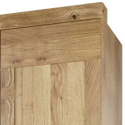 Outlet 3-türiger Kleiderschrank mit 3 Schubladen - Zamron Kleiderschränke