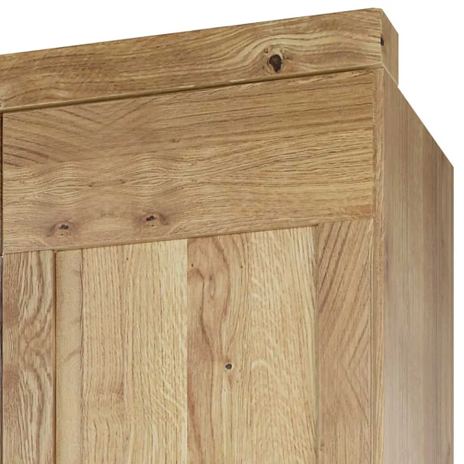 Outlet 3-türiger Kleiderschrank mit 3 Schubladen - Zamron Kleiderschränke