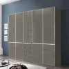 Online 5-türiger Kombi-Kleiderschrank 247 cm breit - Madita Kleiderschränke