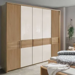 New 5-türiger Schlafzimmer Schrank mit fünf Türen - Emdsiva IV Kleiderschränke|Schränke