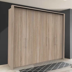 3-türiger Schlafzimmerschrank mit Falttüren - Zayun Kleiderschränke