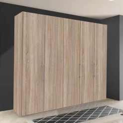 3-türiger Schlafzimmerschrank mit Falttüren - Zayun Kleiderschränke