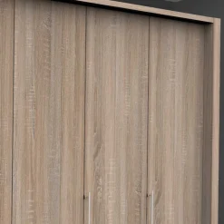 3-türiger Schlafzimmerschrank mit Falttüren - Zayun Kleiderschränke