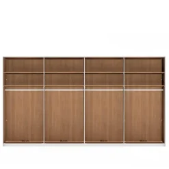 New 8-türiger Schlafzimmerschrank mit Glasfront - Hung Kleiderschränke