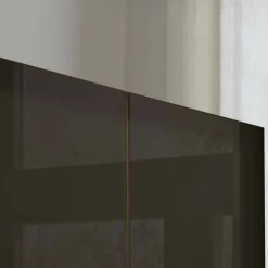 New 8-türiger Schlafzimmerschrank mit Glasfront - Hung Kleiderschränke