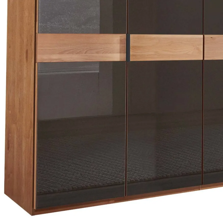 New 8-türiger Schlafzimmerschrank mit Glasfront - Hung Kleiderschränke