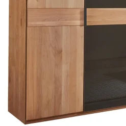 New 6-türiger Schlafzimmerschrank mit Glas - Hung Kleiderschränke|Schränke