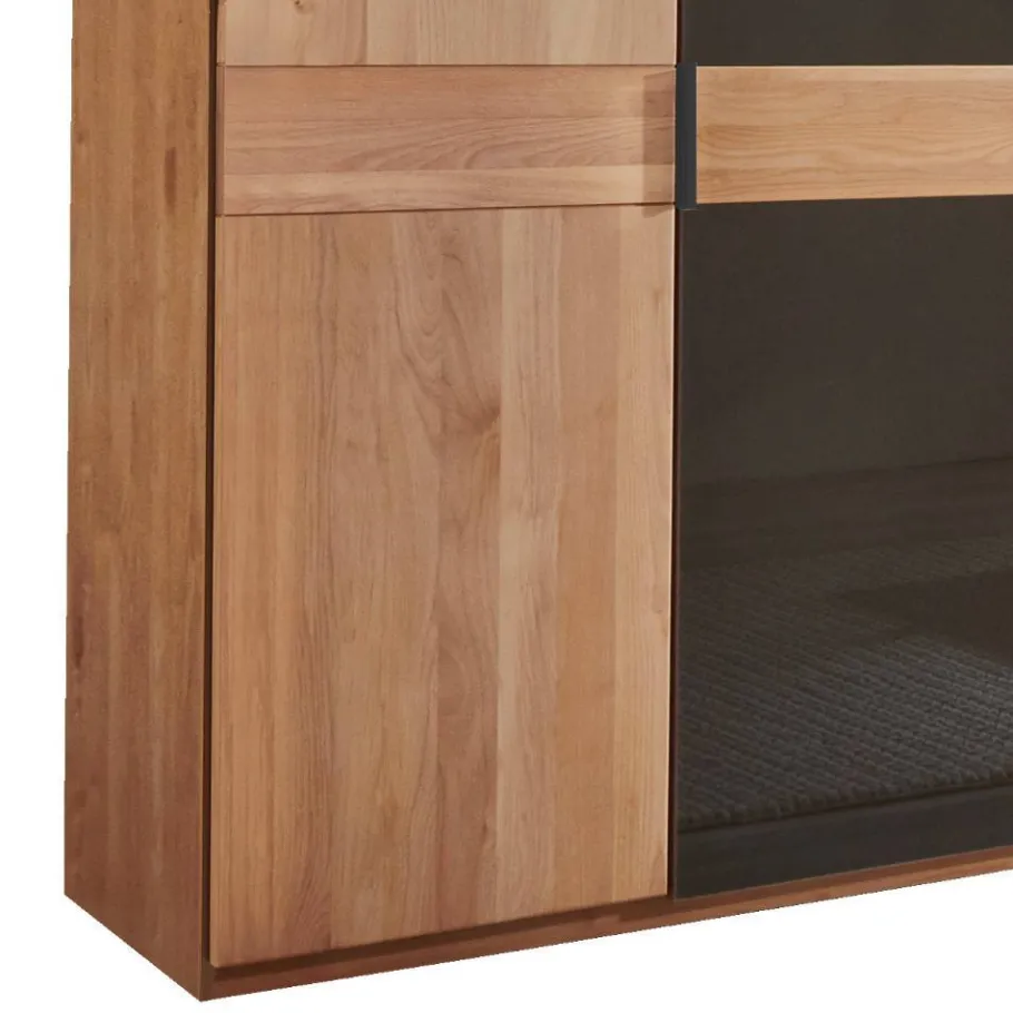 New 6-türiger Schlafzimmerschrank mit Glas - Hung Kleiderschränke|Schränke