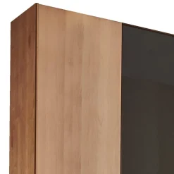 New 6-türiger Schlafzimmerschrank mit Glas - Hung Kleiderschränke|Schränke