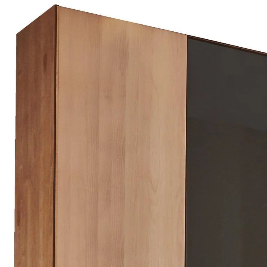 New 6-türiger Schlafzimmerschrank mit Glas - Hung Kleiderschränke|Schränke