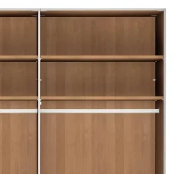 New 6-türiger Schlafzimmerschrank mit Glas - Hung Kleiderschränke|Schränke