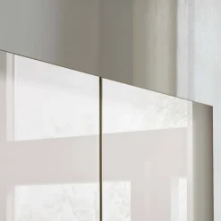 New 6-türiger Schlafzimmerschrank in Erle teilmassiv - Dilacco Kleiderschränke