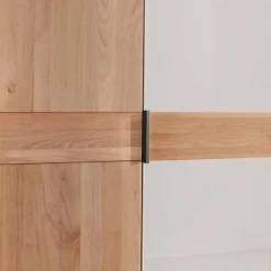 New 6-türiger Schlafzimmerschrank in Erle teilmassiv - Dilacco Kleiderschränke