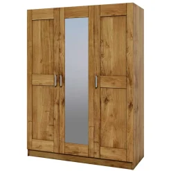 3-türiger Schlafzimmer-Schrank mit Spiegel - Rirua Kleiderschränke|Schränke