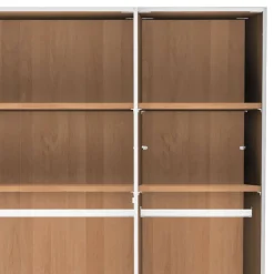 Online 3-türiger Schlafzimmerschrank in Erle - Dilacco Kleiderschränke