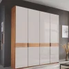 Outlet 4-türiger Schlafzimmer-Schrank teilmassiv - Dilacco Kleiderschränke