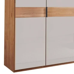 Outlet 4-türiger Schlafzimmer-Schrank teilmassiv - Dilacco Kleiderschränke