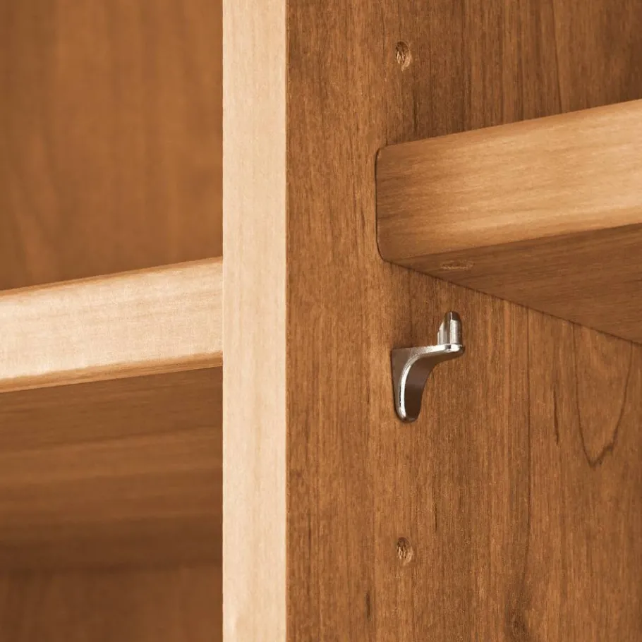 Outlet 4-türiger Schlafzimmer-Schrank teilmassiv - Dilacco Kleiderschränke