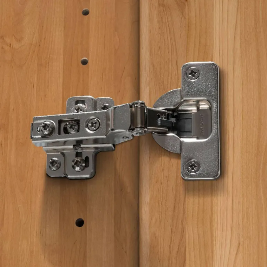 Outlet 4-türiger Schlafzimmer-Schrank teilmassiv - Dilacco Kleiderschränke