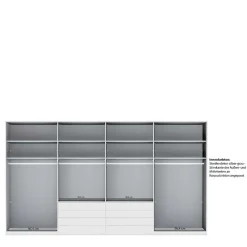 Hot 8-türiger Schrank mit acht Schubladen - Nucina Kleiderschränke|Schränke