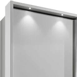 3-türiger Schwebetüren Schrank 260cm breit - Kanella Kleiderschränke