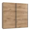 New 2-türiger Schwebetürenschrank im Holz Look - Dagidoyo Kleiderschränke|Schränke