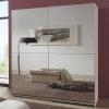 Sale 2-türiger Schwebetürenschrank mit Spiegelfront - Ashger Kleiderschränke