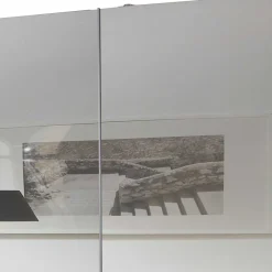 Sale 2-türiger Schwebetürenschrank mit Spiegelfront - Ashger Kleiderschränke